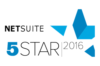 2016 - Oracle NetSuite 5-Star Award