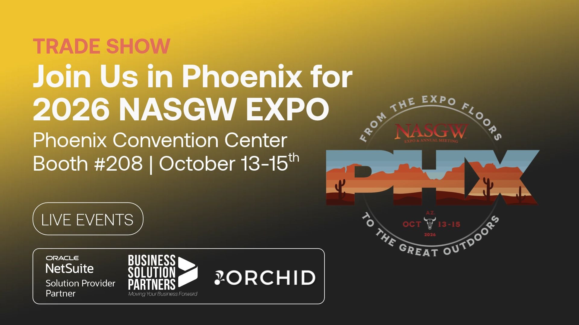 Join BSP at NASGW Expo 2026: Catch us at Booth #208 & at the SCOPE Update Lunch