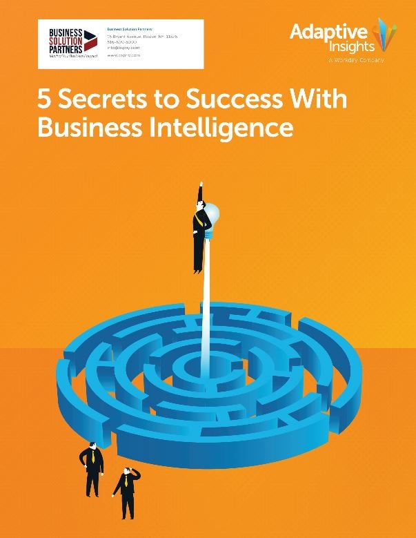 5 Secrets to Success With Business Intelligence_Cover