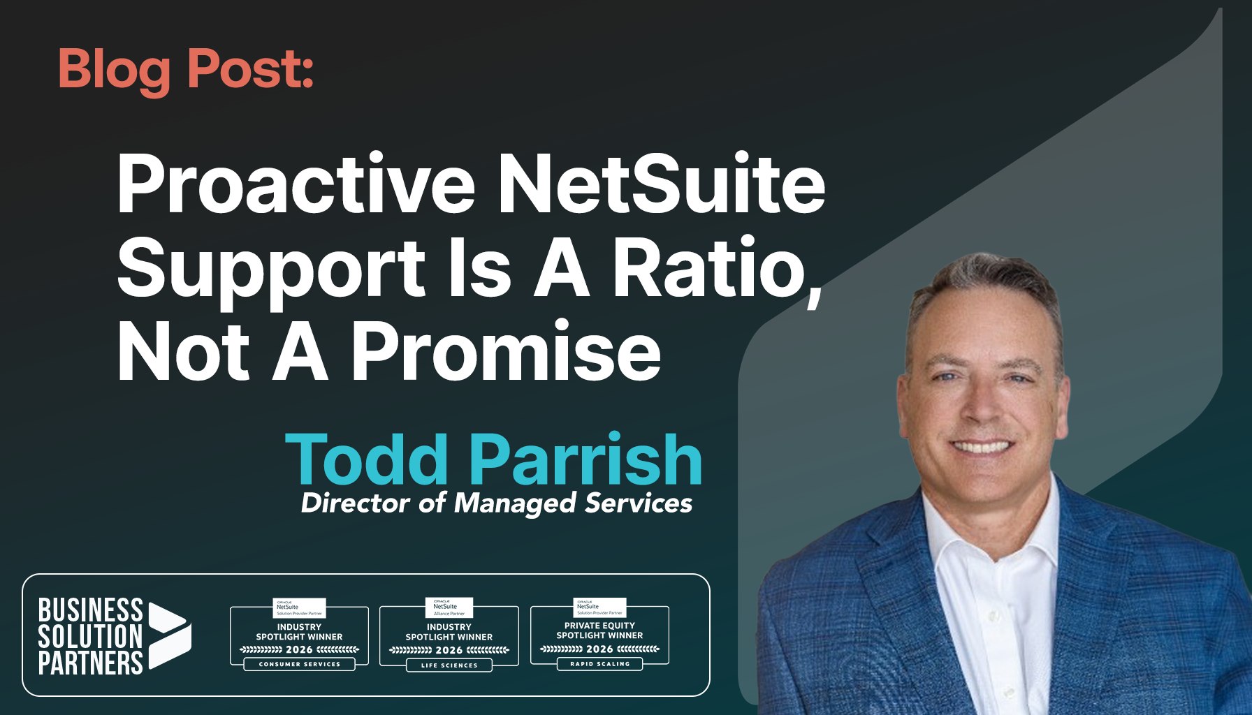 Proactive NetSuite Support Is a Ratio, Not a Promise