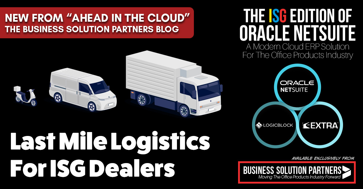 Explore our Blog Post - Last Mile Logistics for ISG Dealers