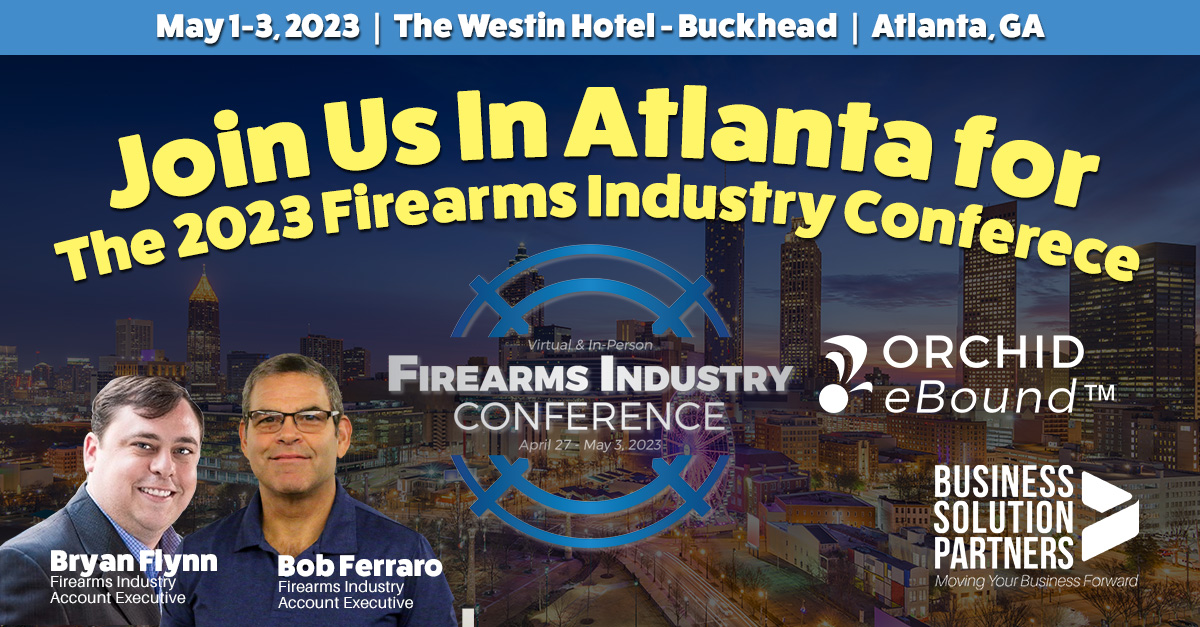 Join BSP In Atlanta Georgia for the 2023 Firearms Industry Conference