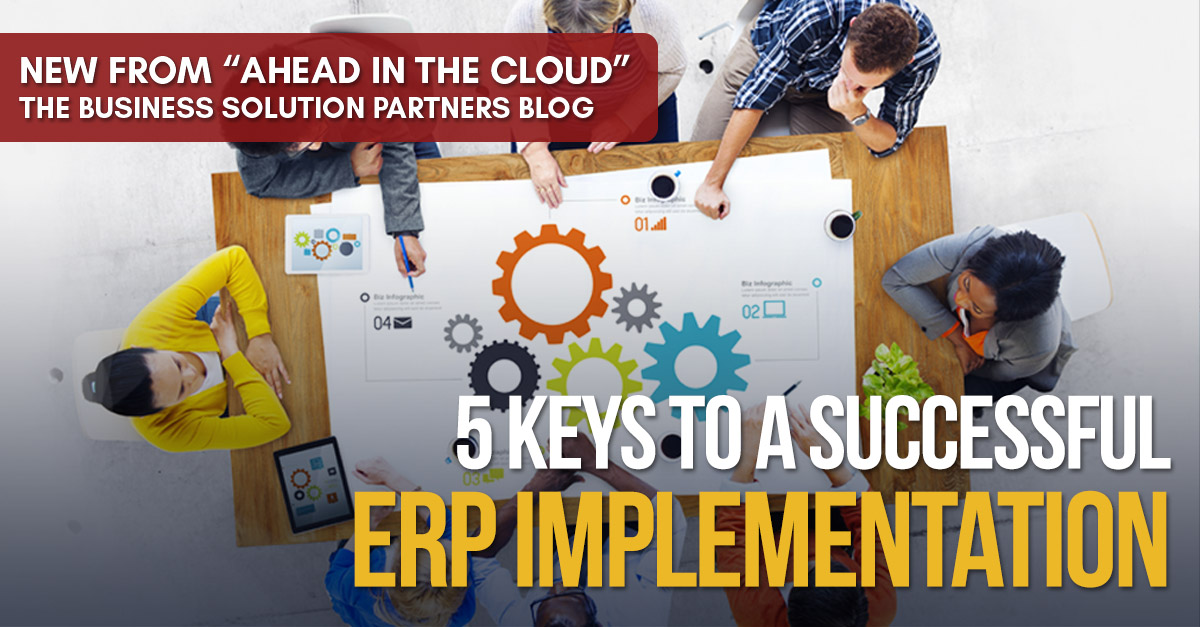 5 Keys to a Successful ERP Implementation