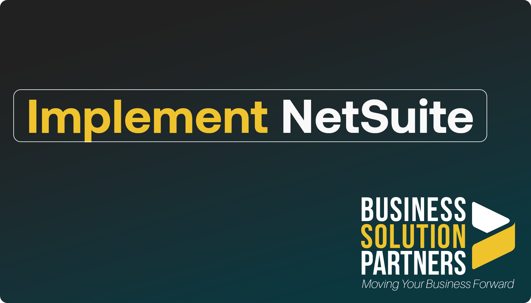 Implement NetSuite