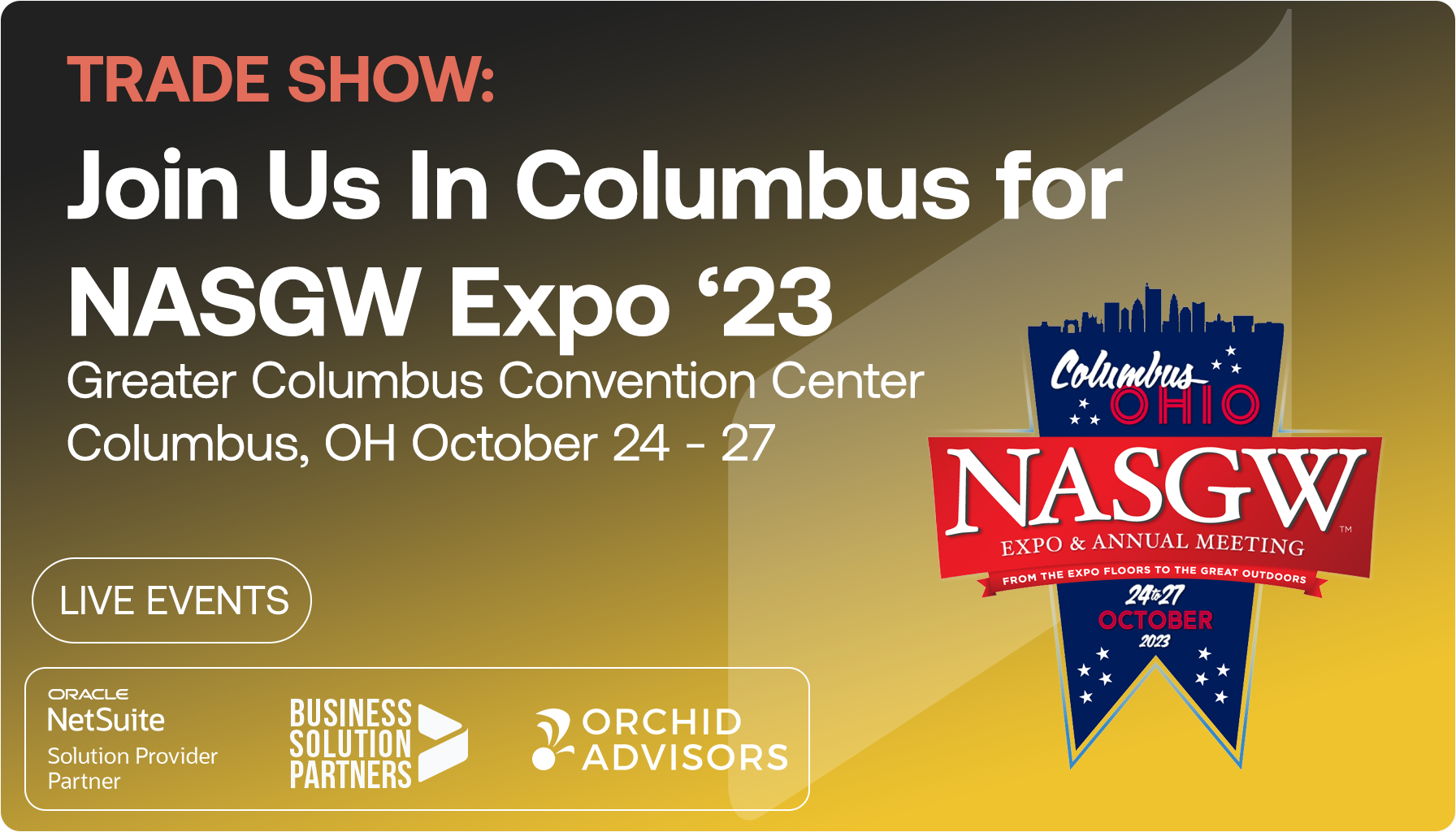 Visit BSP at the 2023 NASGW Expo