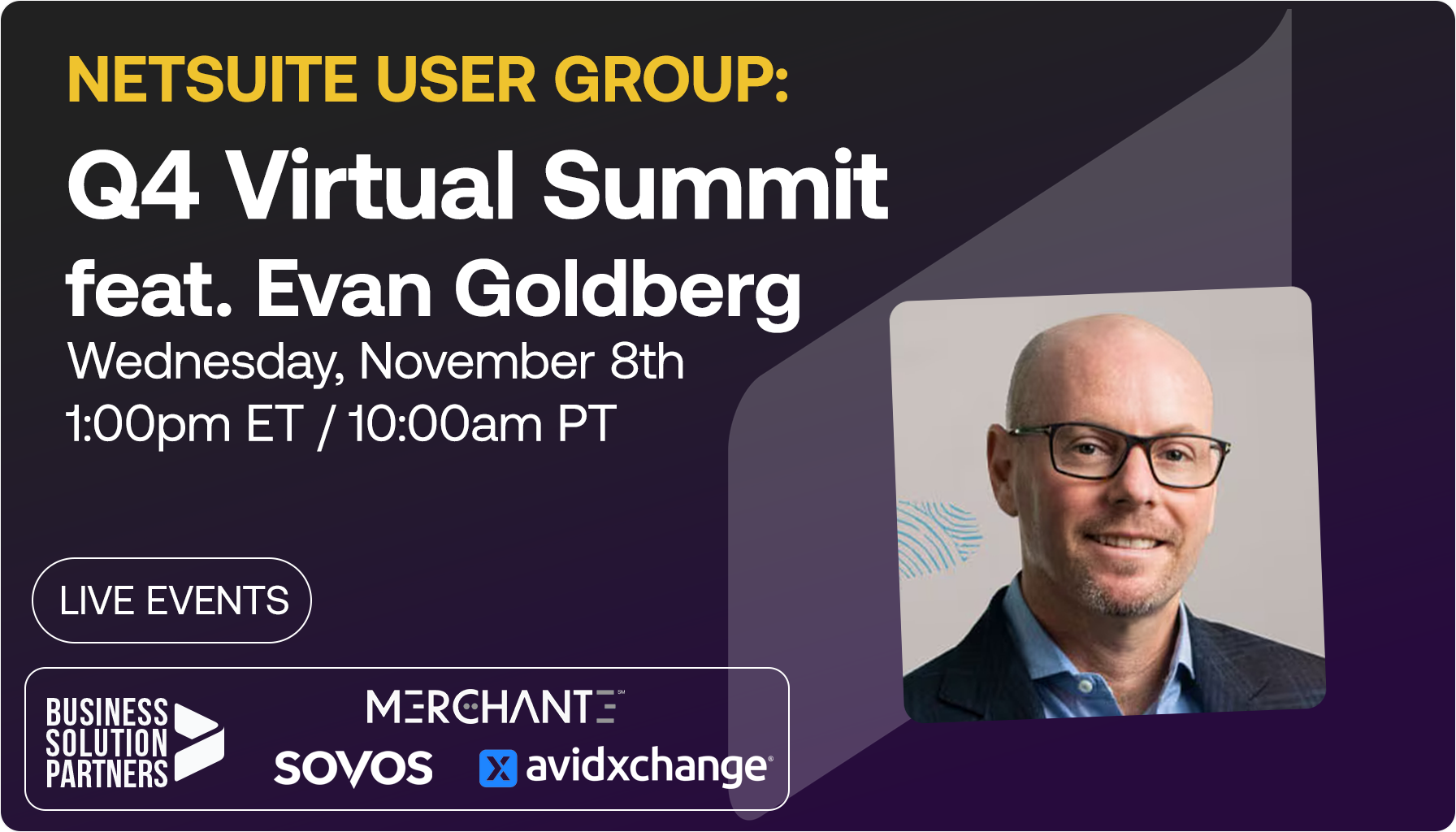 Q4 2023 NUG Virtual Summit with NetSuite Founder Evan Goldberg
