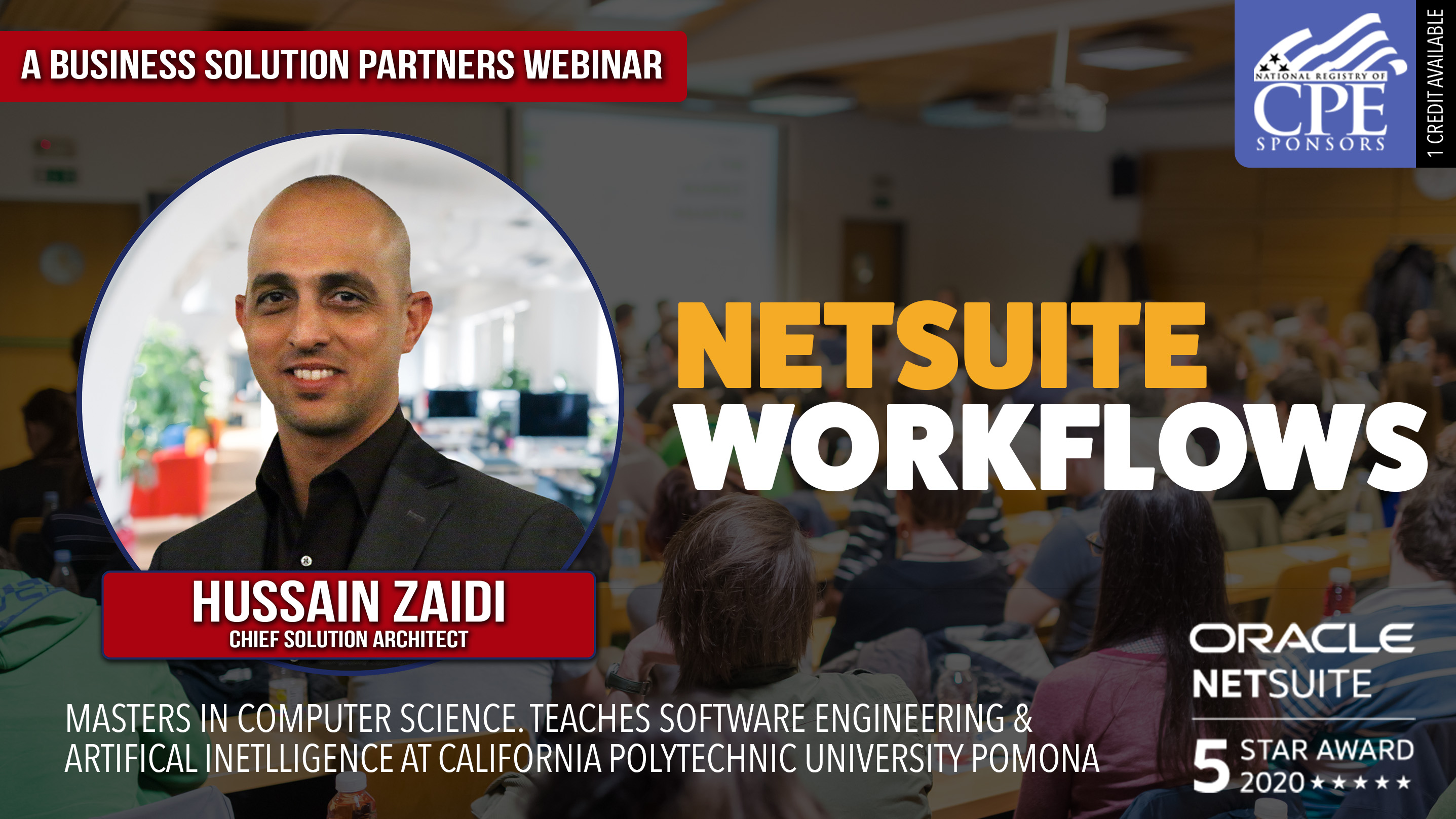 Webinar Recording: NetSuite MasterClass - Workflows