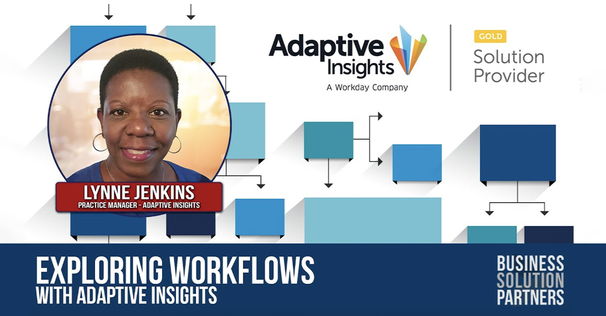 Adaptive Video Tutorial: Exploring Workflows In Adaptive Insights